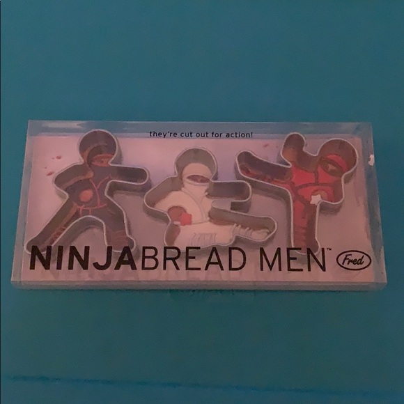 Fred & Friends Other - Ninja Bread Men Cookie Cutters